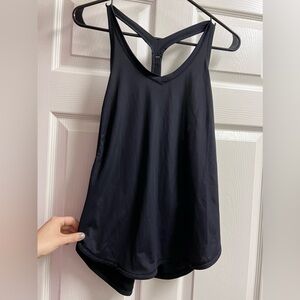 Black Lululemon racerback tank